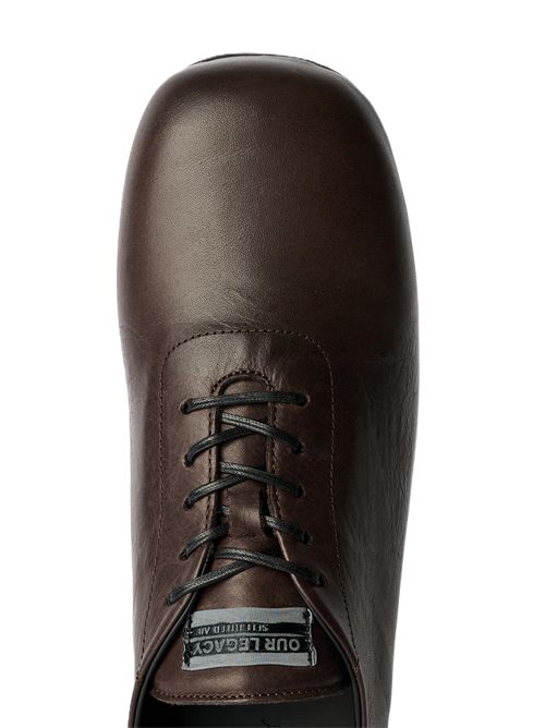 Sneak in Waxed leather Our Legacy | A4267SMBMATTED BROWN WAXED